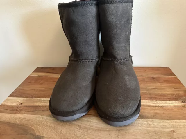 EMU AUSTRALIA Stinger Lo Sheepskin Chestnut Mid Calf Boots Women's Size W6