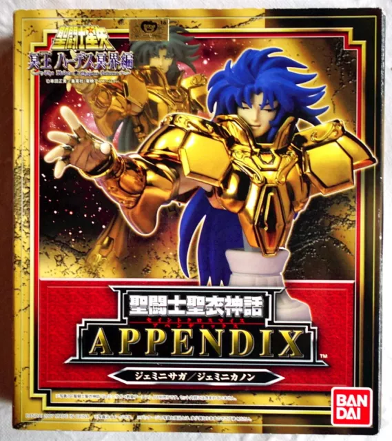 Saint Seiya Myth cloth Appendix Buste Gold Saint Gémeaux Saga Kanon Japon