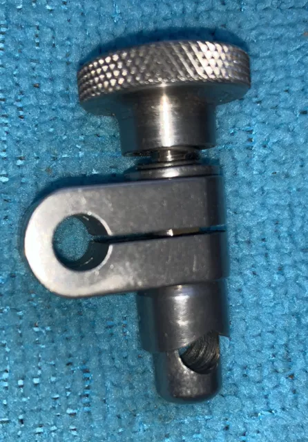 Exc. Starrett 657 Snug, With Two 1/4" Holes for Magnetic Base Indicator Holder