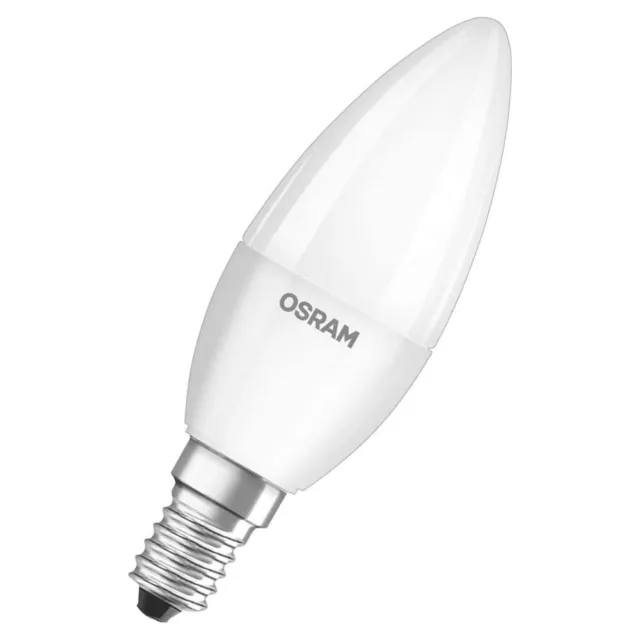 Osram LED Leuchtmittel Classic B35 Kerze 3,2W =25W E14 matt 250lm warmweiß 2700K 3