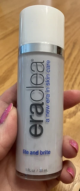 $65 NEW Eraclea 1oz Lite and Brite Skin Brightening Serum Cream Face Sealed
