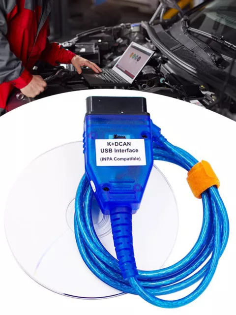 For BMW KCAN DCAN OBD2 USB FTDI FT232RQ Car Code Diagnostic Tool INPA K+Dcan