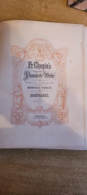 Fr, Chopin's, Pianoforte - Werke, Von, Herrmann Scholtz. Nocturnes