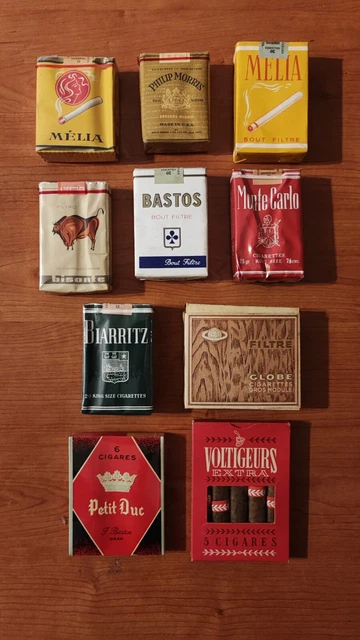 Lot De Paquets De Cigarettes Et Cigares Anciens - Neuves De Collection Ww2