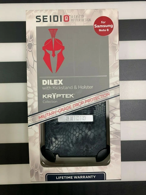 SEIDIO DILEX w/ Kickstand & Holster - Samsung NOTE 8 KRYPTEK Typhon *N*E*W*