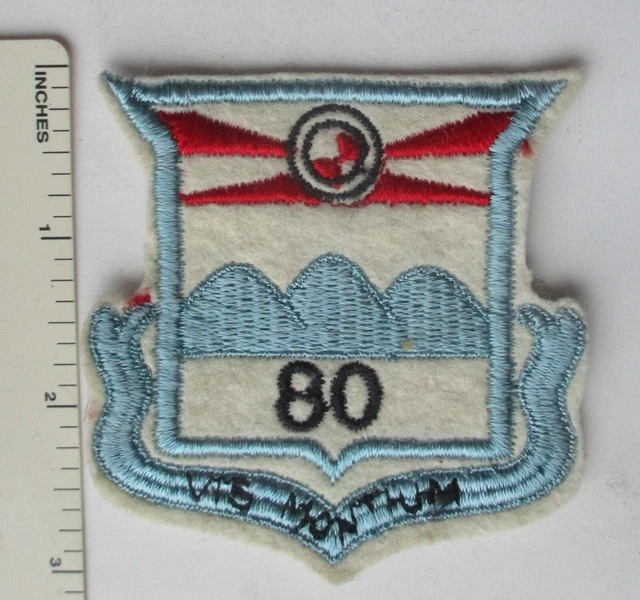 1940S PATCH KING Made WW1 US ARMY 80th INFANTRY DIVISION PATCH on Wool ...