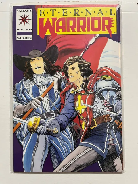 Eternal Warrior #8 1993 Valiant 1st Timewalker Comic Book