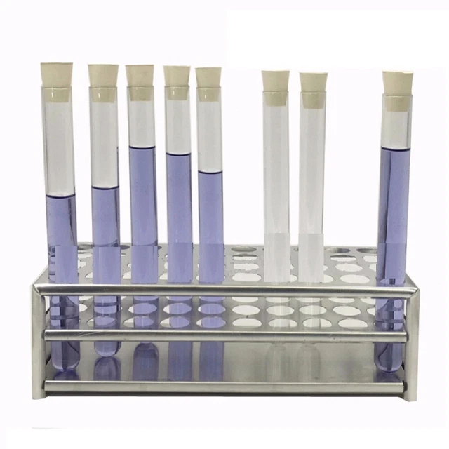 Aluminum Test Tube Holder Rack Ubes Metal Test Tube Frame Centrifugal Pipe Rack