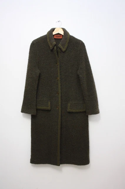 Missoni Green Over Coat Made In Italy Missoni Green Over Coat Made In Italy