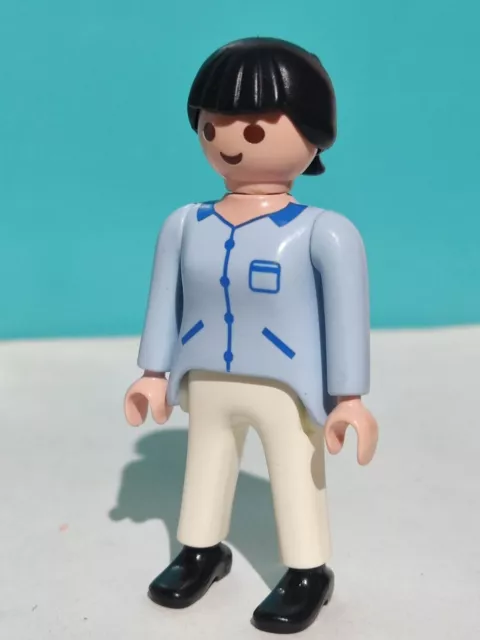 Mini figurine d'anime Playmobil, médecin, infirmière, accessoires, blocs de  construction, pièces, briques, ensemble de construction