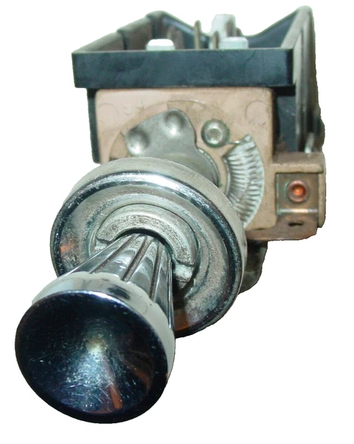 Vintage Headlight Assembly Interior Dimmer Light Switch gm Chevy Art Deco USA