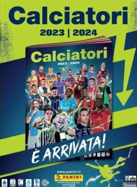 Album  Calciatori Panini 2023-2024 +Set Di 697 Figurine.