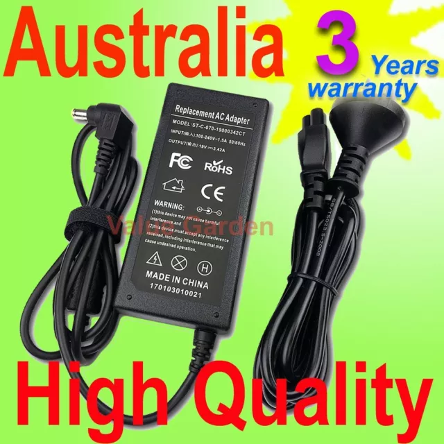 Notebook Charger AC Adapter 19V 3.42A 65W for Liteon Chicony Acer Aspire Laptop