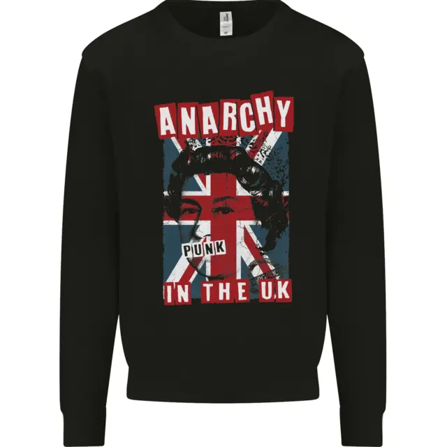 Anarchy in the UK Punk Music Rock Kids Sweatshirt Jumper