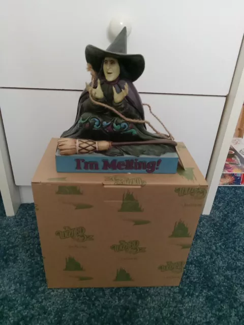 Jim Shore Wizard Of Oz, Wicked Witch Of The West, I'm Melting