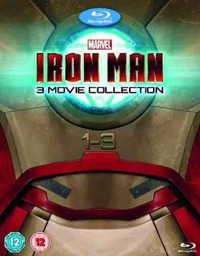 Iron Man 1-3 Complete Collection [Blu-ray] - DVD  7EVG The Cheap Fast Free Post