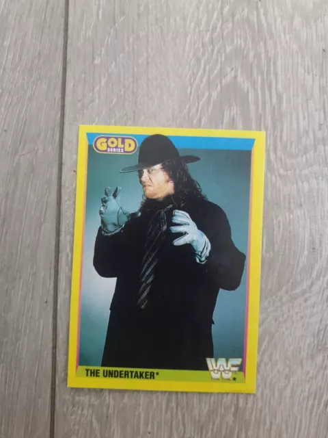 1992 Merlin WWF The Undertaker  Gold Series 2 excellent condition