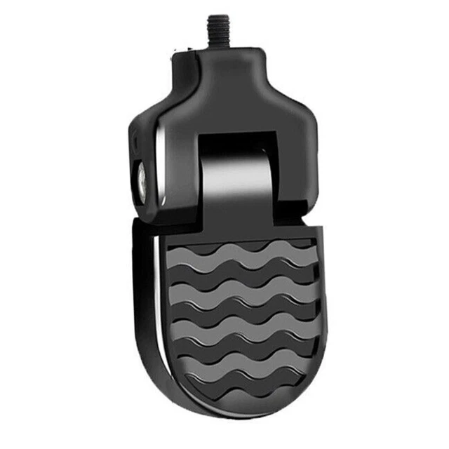 Repose-Pieds Pliables Pour Moto/ - Alliage Aluminium Antidérapant - Installation Facile 8 Mm - Compatible VTT, UTV - Lot De 2 - 7