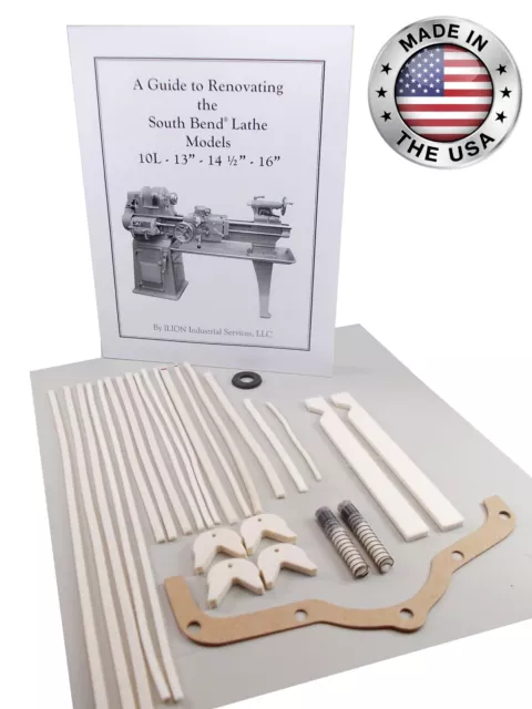 South Bend Lathe 13" - Rebuild Manual and Parts Kit (All Models)