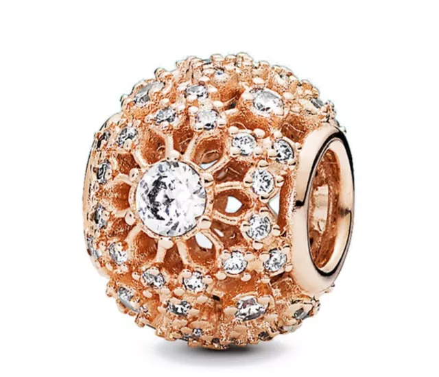 Spacer Stopper Ball Jewelry Round 925 Silver Charm Begging Bracelet