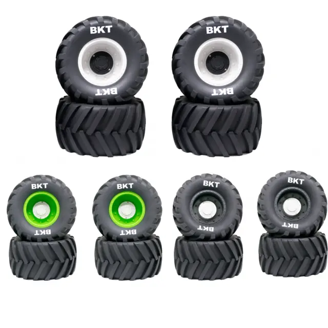 173mm Räder Reifen 17mm Nabe für 1/8 LOSI USA-1 RC Bigfoot Monster Truck（4Stück）