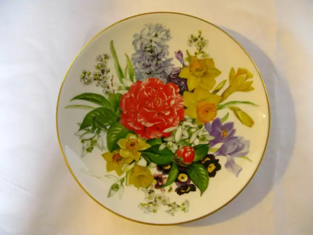 HUTSCHENREUTHER Ursula Band Collector Plate "Spring Morning" Limited Edition