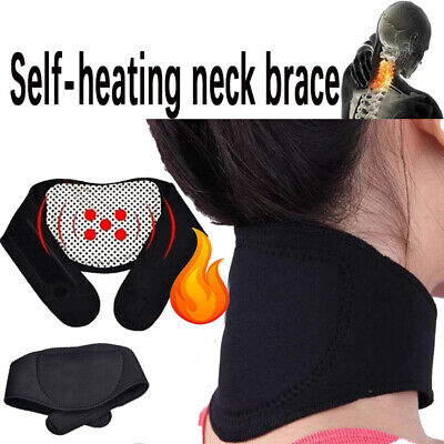 Soporte magnético para cuello autocalentamiento soporte cuello soporte alivio del dolor almohadilla térmica turmalina