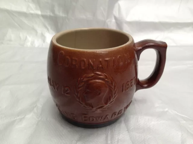 Vintage King Edward V111 Cornation May 1937  Ceramic 1/2 pt Tankard