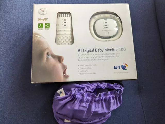 Bt baby monitor not hot sale linking