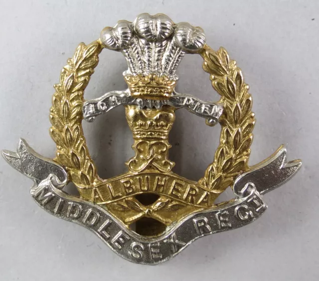 Military Cap Badge The Middlesex Regiment British Army