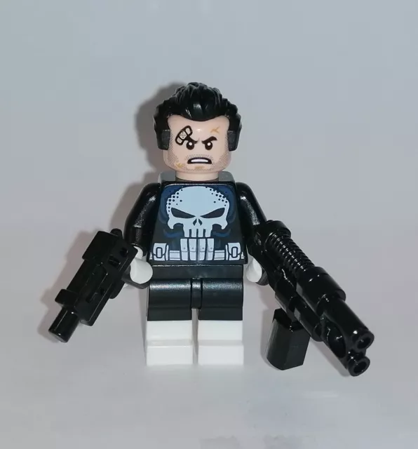 LEGO Super Heroes - The Punisher - Figur Minifigur Spiderman Daily Bugle 76178