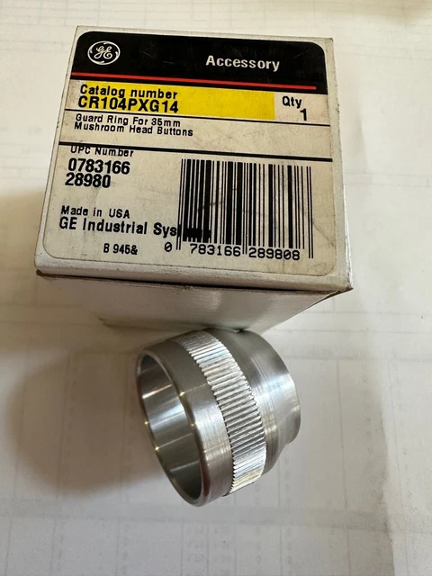 General Electric Cr104Pxg14 Guard Ring For 35Mm Mushroom Head Button