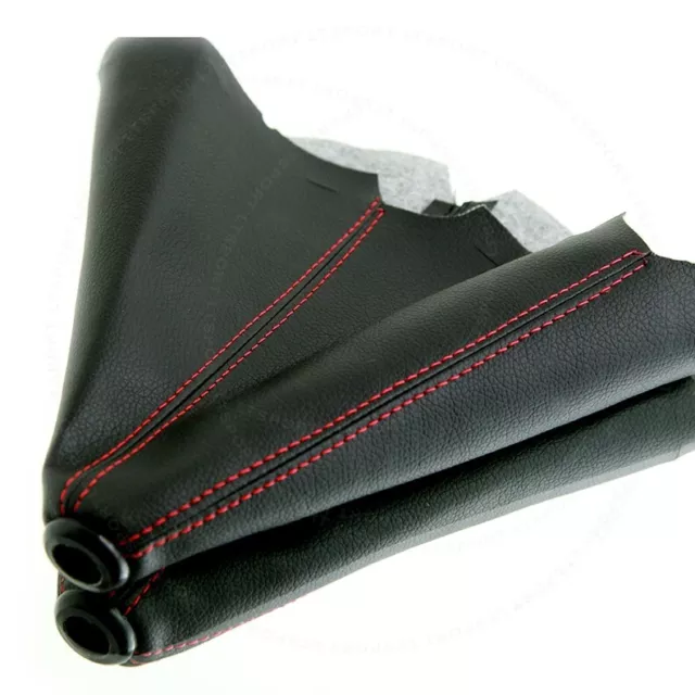 Universal Auto or Manual Transmission Gear Shift Knob Shifter Boot Leather Cover