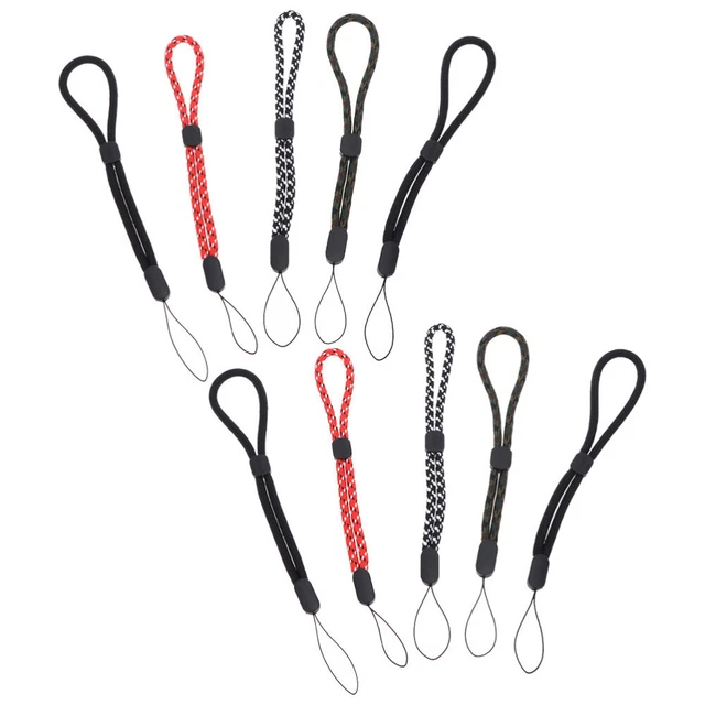10 PCS Cell Lanyard Wrist Hand Strap Adjustable Phone Grip Camera