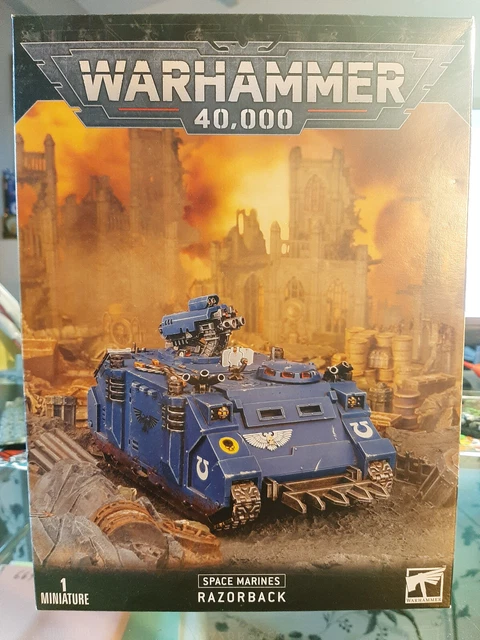 WARHAMMER 40K - RAZORBACK /Rhino Space Marines complet EUR 23,00 ...