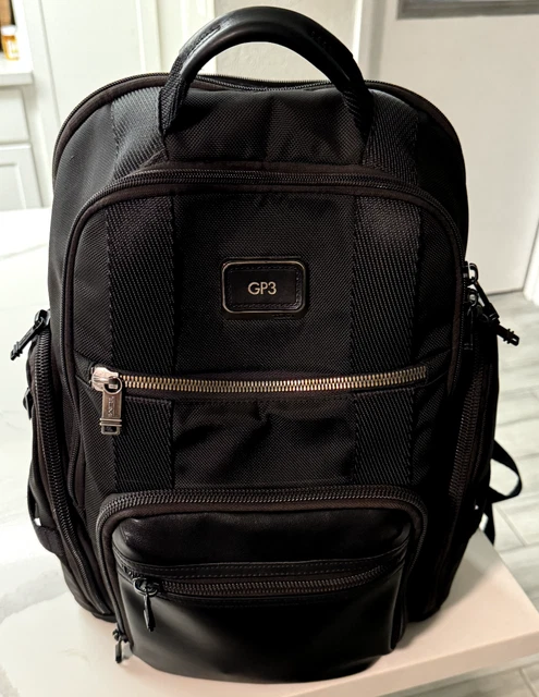 Tumi Alpha Bravo Sheppard Deluxe Ballistic Nylon Black Backpack