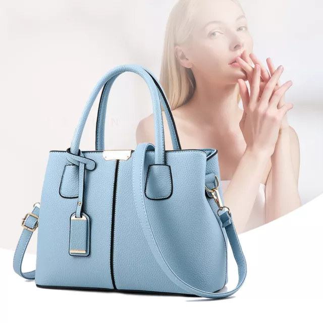 Women Lady Leather Handbags Messenger Shoulder Crossbody Bags Tote Satchel Purse