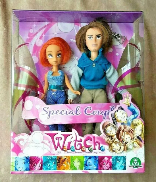 Vhtf W.i.t.c.h. Set: Will & Matt (Special Couple)! 2 Dolls Muñeca Witch. Bnib