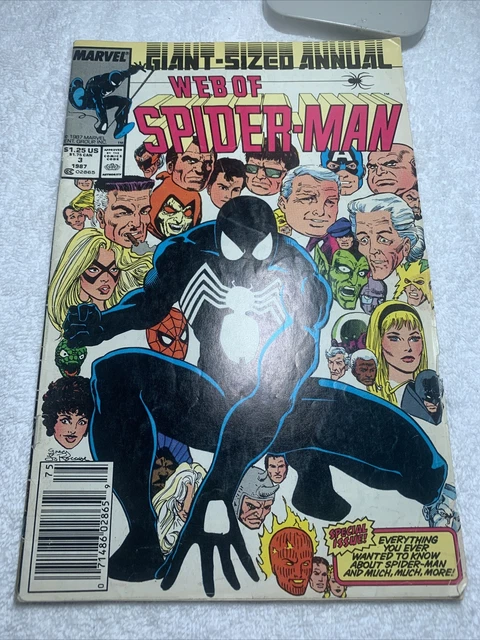 Web of Spider-Man Annual #3 Marvel Comics 1987 mid Grade