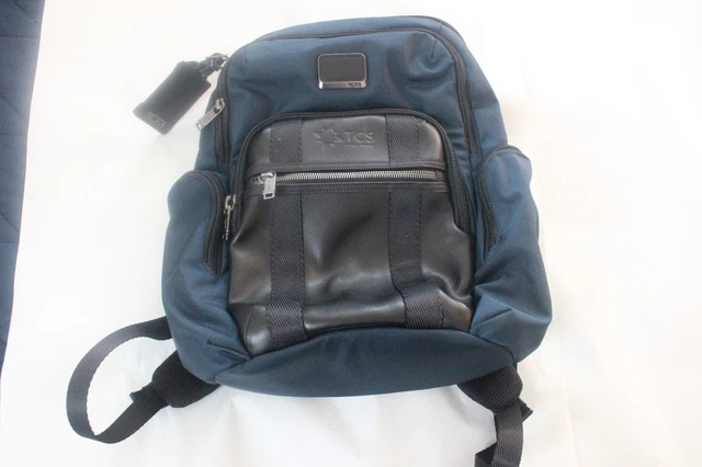 Tumi Alpha Bravo Nellis Navy Blue Ballistic Nylon backpack READ DESC PROMO ITEM