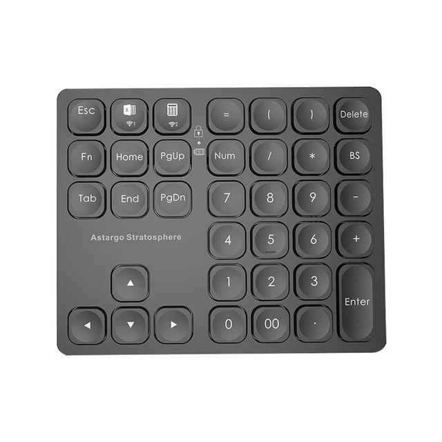 NUMBER PADS, 36 Keys Numeric Keypad Portable Number Keyboard for ...