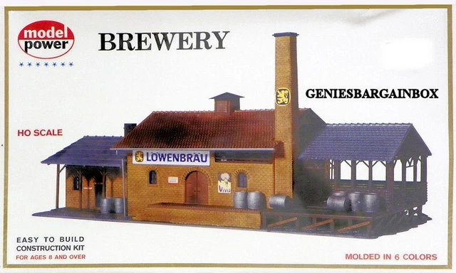 thumbnail image 2 of HO Scale Natural Gas Supply Company Building Kit – Model Power 417, NIB Sealed 2 of 6