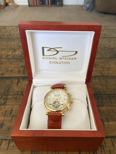 Daniel Steiger precision men’s wrist watch self winding