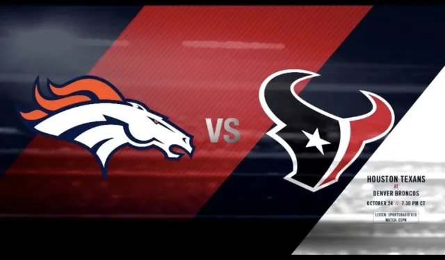 2 Tickets Sec 129 Row S Houston Texans vs. Denver Broncos Dec 3 @ 12pm