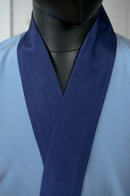 Dear Vanilla Japanese Juban Undergown Men's Kimono Authentic Vintage Japan Mint 3