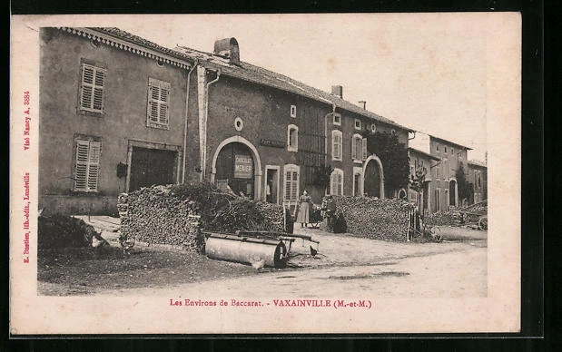 CPA Vaxainville, Les Environs de Baccarat