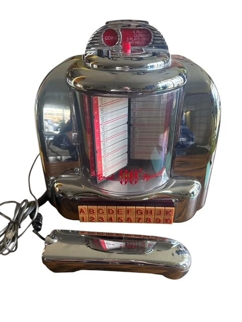 Select Sign Jukebox SELECTOMATIC 50'S STYLE Diner Jukebox With Landline Phone Wall Mount £ ...