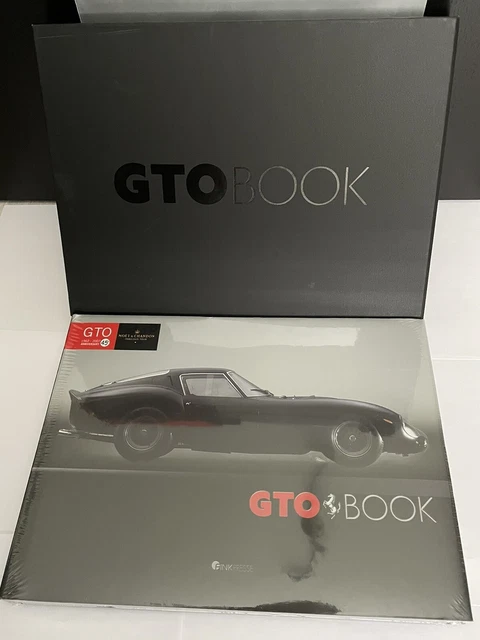 FERRARI GTO BOOK 45th Anniversary Moet Chandon Tour Neuf Livre 250 GTO Coffret