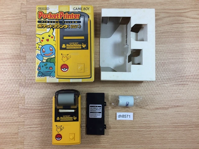 dh8571 GameBoy Pocket Printer Pikachu Ver. Boxed Game Boy Console BOXED Japan dh8571 GameBoy Pocket Printer Pikachu Ver. Boxed Game Boy Console BOXED Japan