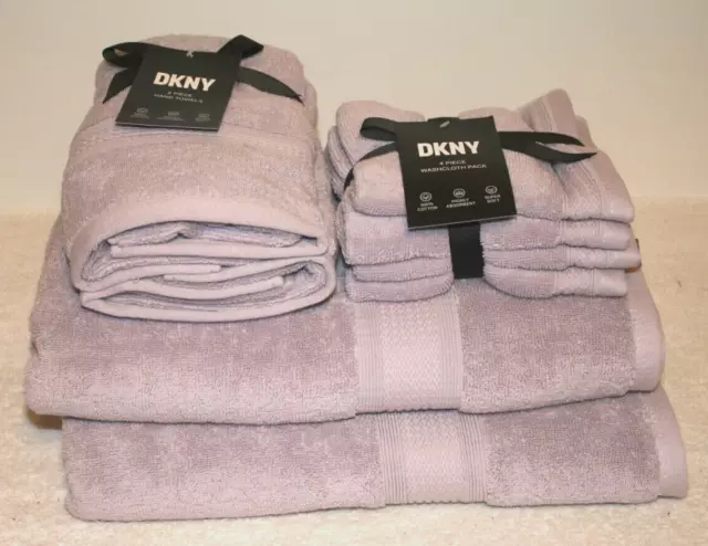 DKNY Triangle Stripe 4-Piece Bath Towel & Hand Towel Set - ShopStyle